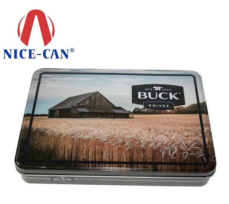 BUCK刀具马口铁包装盒生产-博新铁盒制造厂家