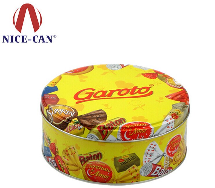 Garoto巧克力糖果铁盒供应商--博新制罐厂家